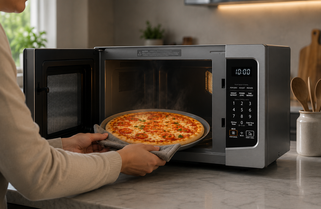 Smart Microwave Oven with Alexa, Sensor Cooking & App Control
