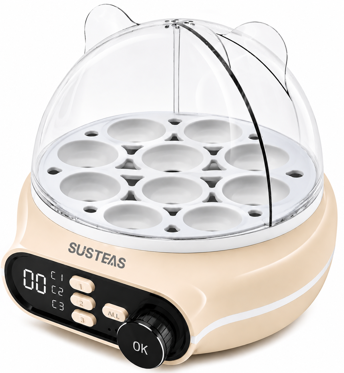Smart Rapid Egg Cooker with Automatic Cooking Control