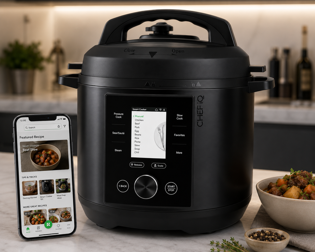 Smart Multi Cooker with WiFi and Guided Recipes