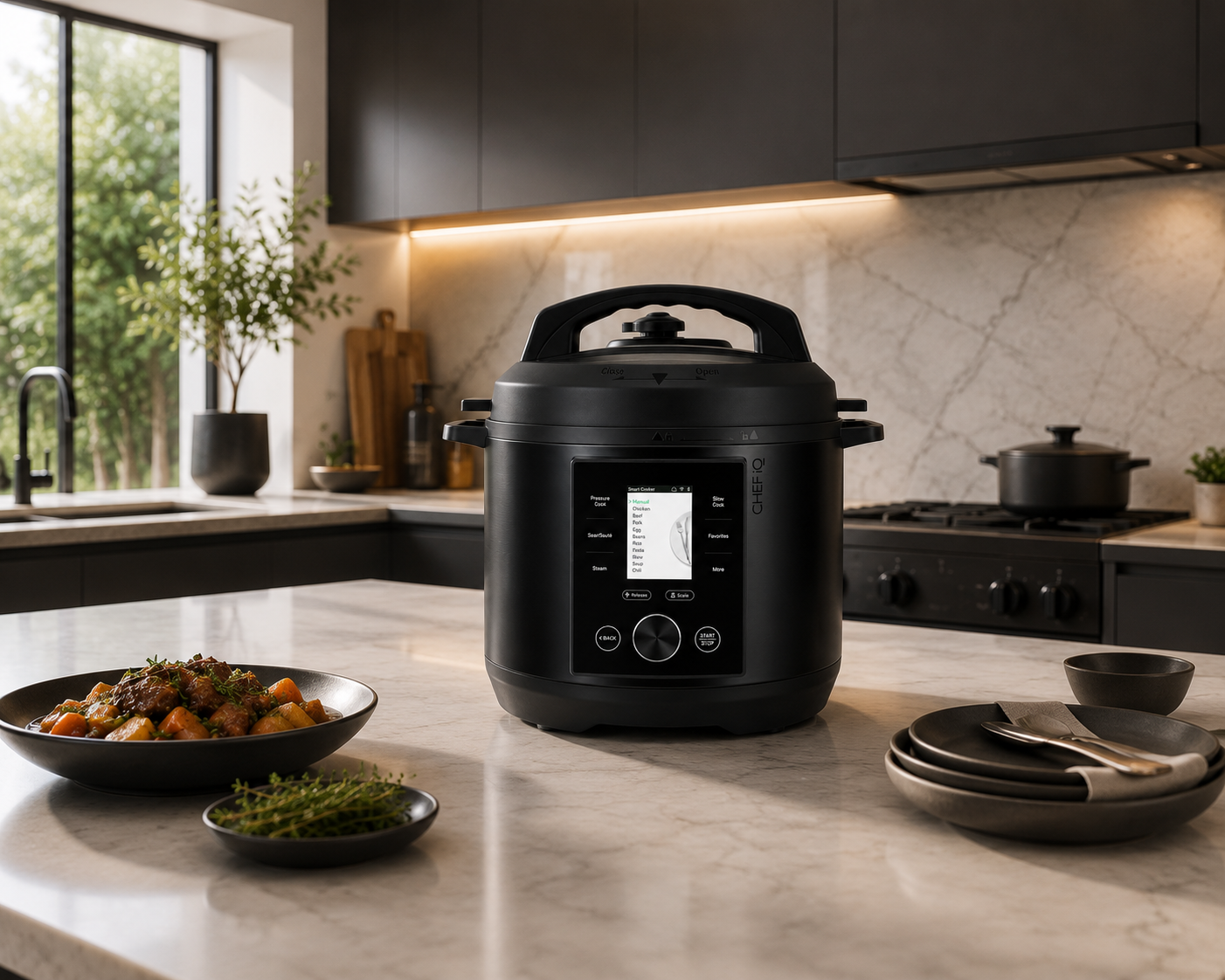 Smart Multi Cooker with WiFi and Guided Recipes