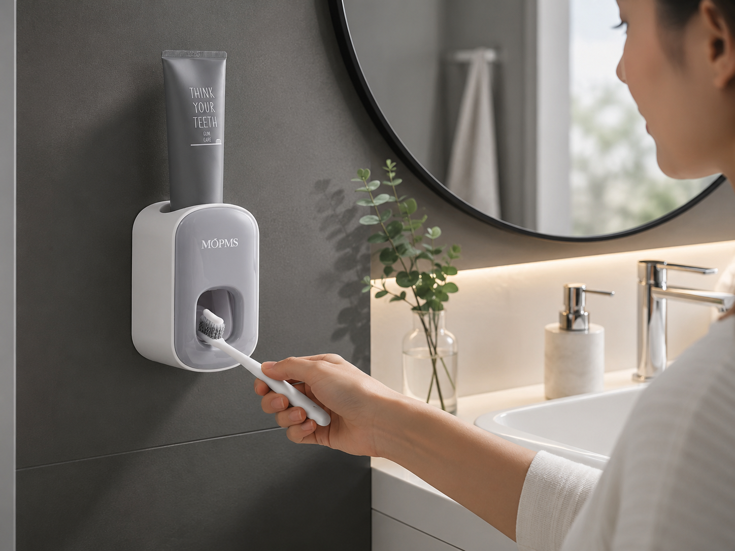 Automatic Toothpaste Dispenser for Bathroom