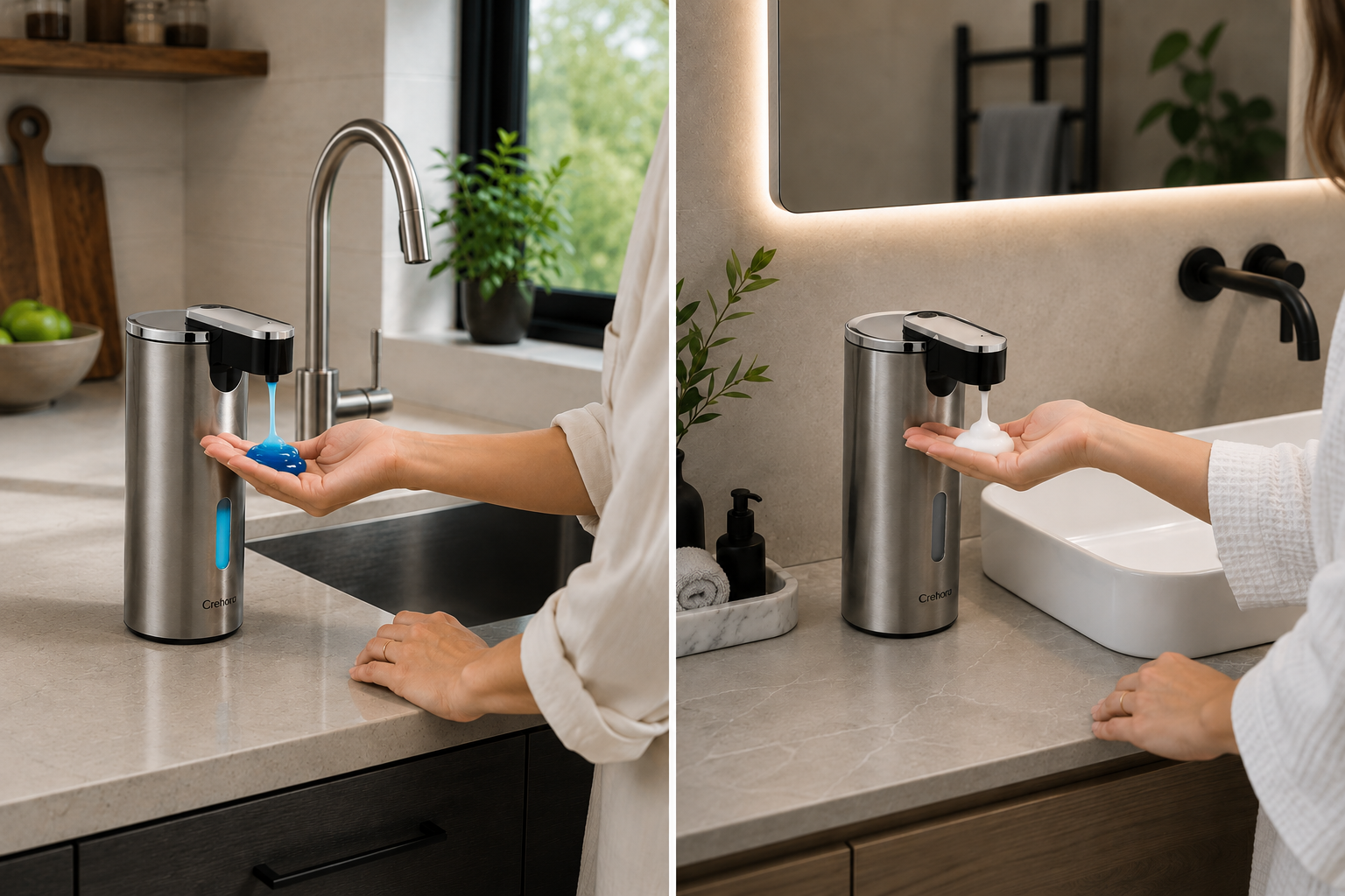 Smart Touchless Soap Dispenser with Adjustable Sensor Control