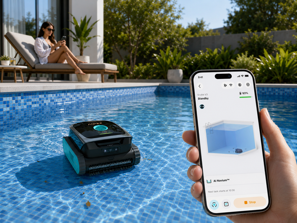 Aiper Scuba V3 AI Vision Cordless Pool Cleaning Robot