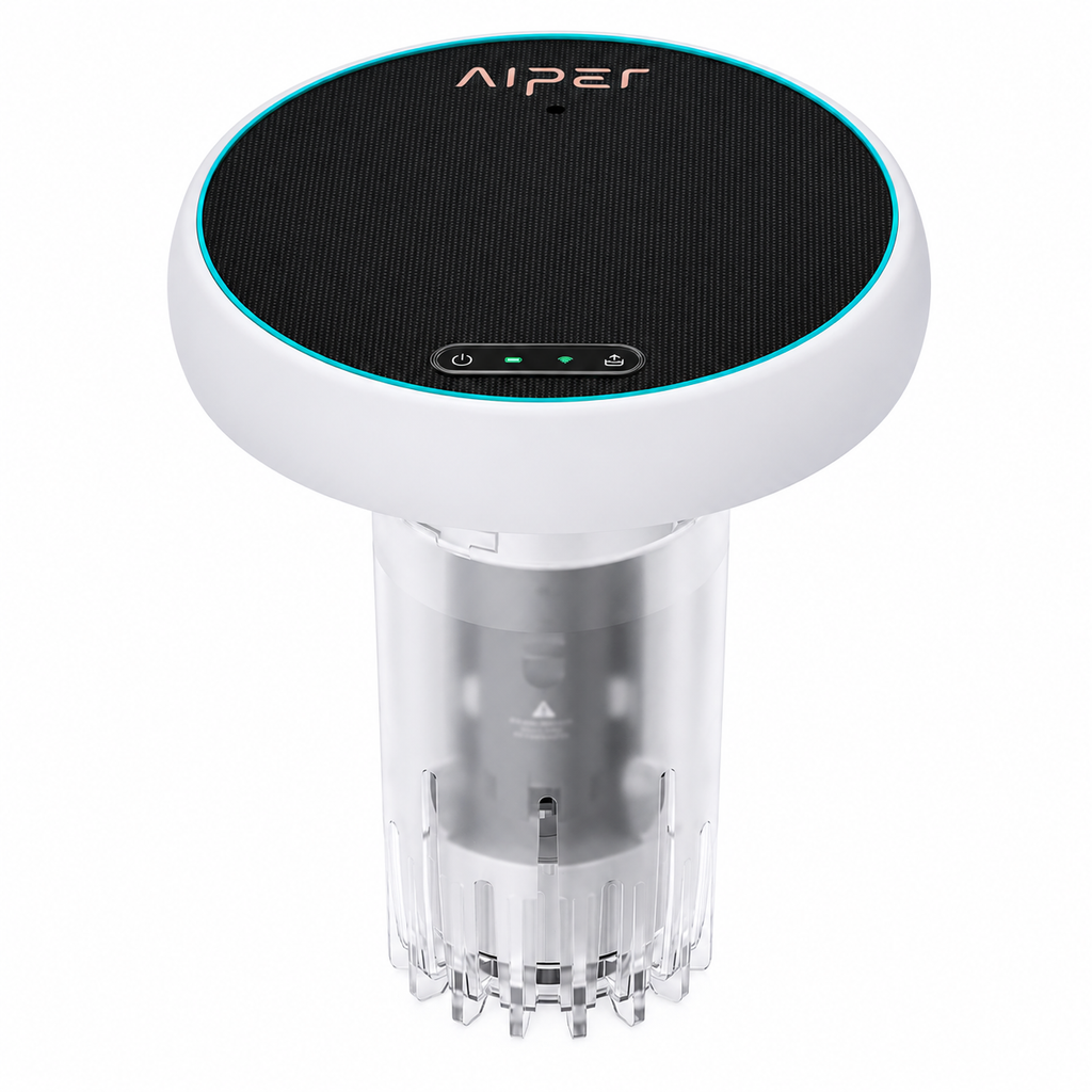 AIPER Smart Pool Water Monitor with App-Controlled Water Care