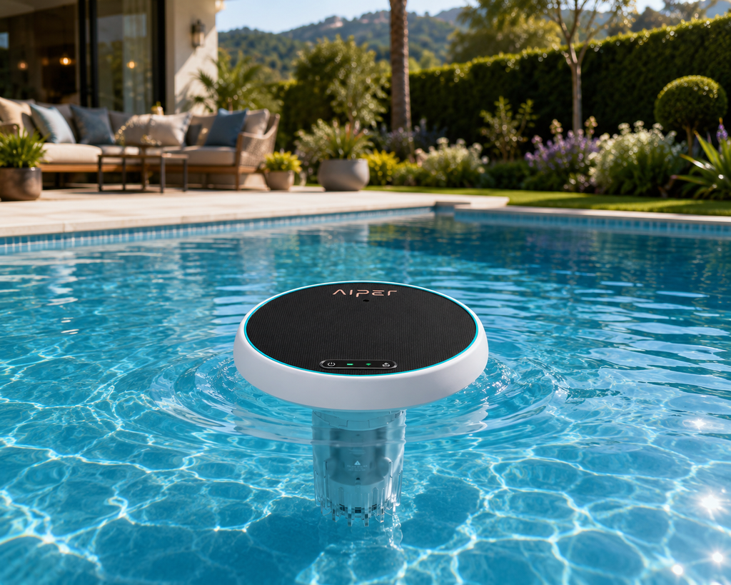 AIPER Smart Pool Water Monitor with App-Controlled Water Care