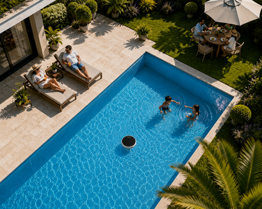 AIPER Smart Pool Water Monitor with App-Controlled Water Care