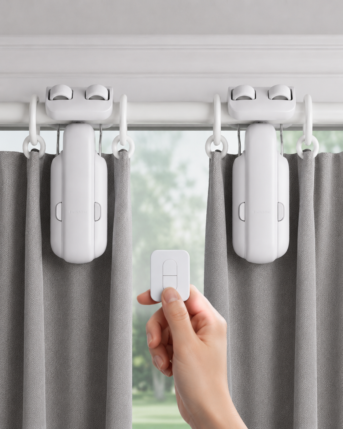 Smart Automatic Curtain Opener | App & Voice Control System