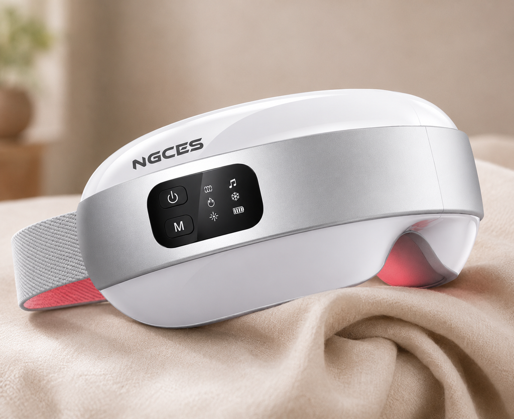 Smart Eye Massager with Heat & Cooling | Relaxation Sleep Mask