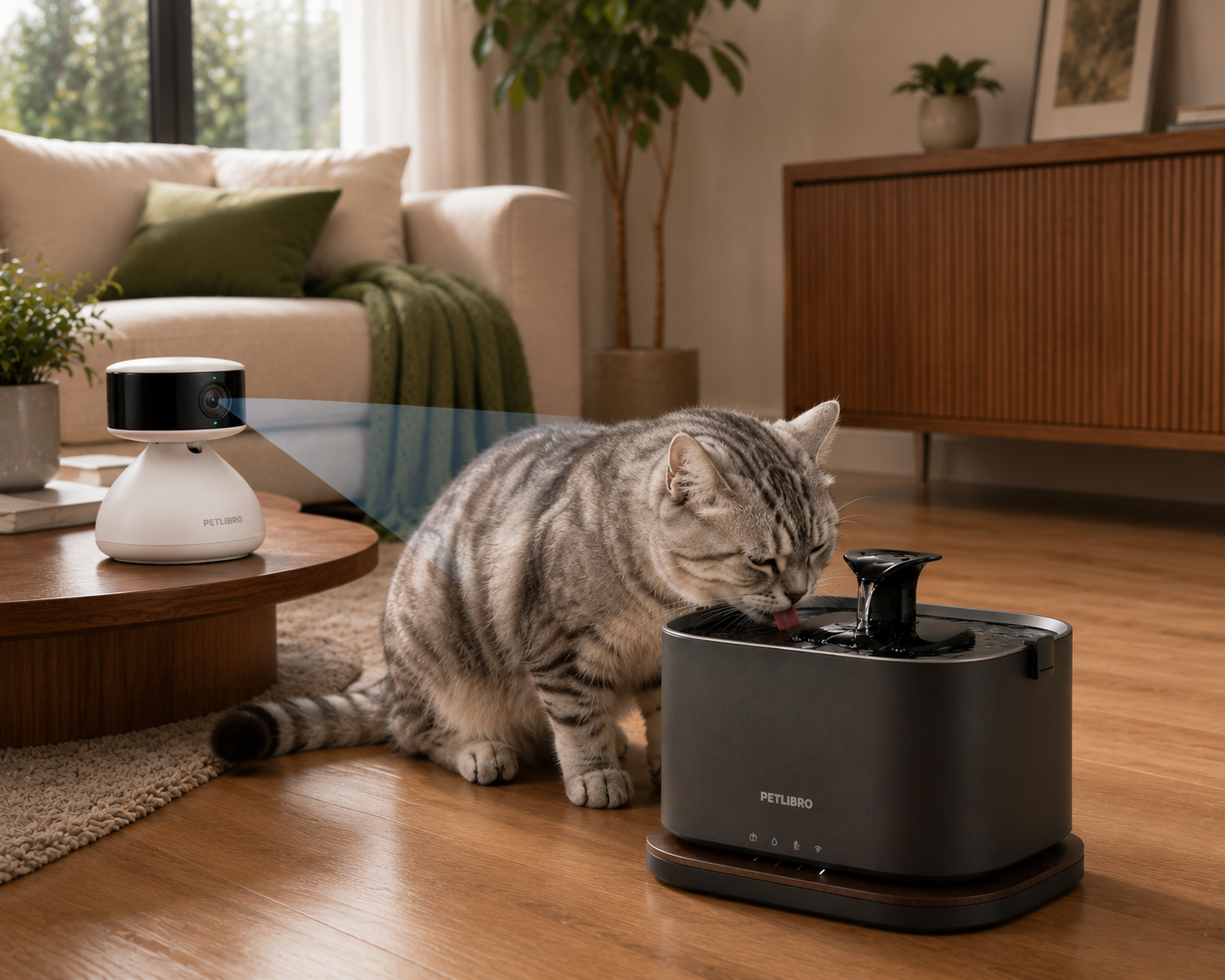 Petlibro AI Pet Camera with 360° View and Smart Monitoring