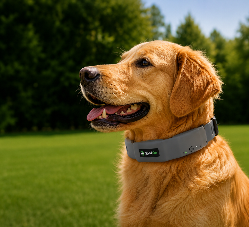 SpotOn Smart GPS Wireless Dog Fence Collar