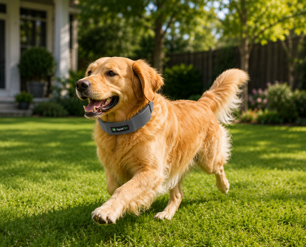 SpotOn Smart GPS Wireless Dog Fence Collar