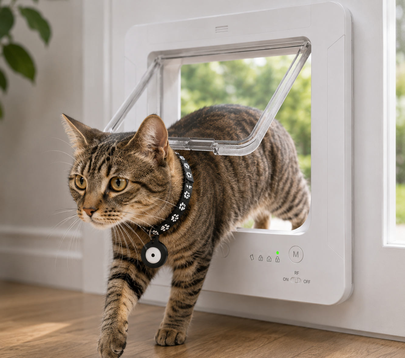 Smart Automatic Cat Door with RFID Collar Detection