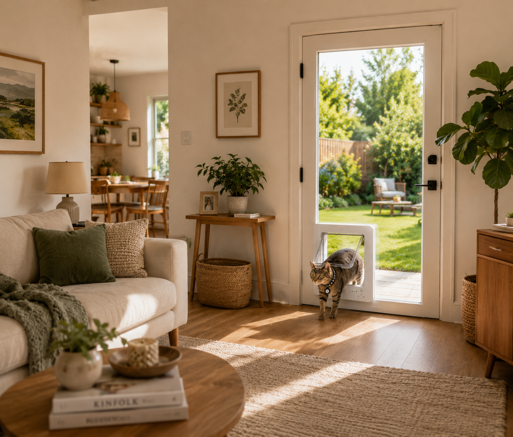 Smart Automatic Cat Door with RFID Collar Detection