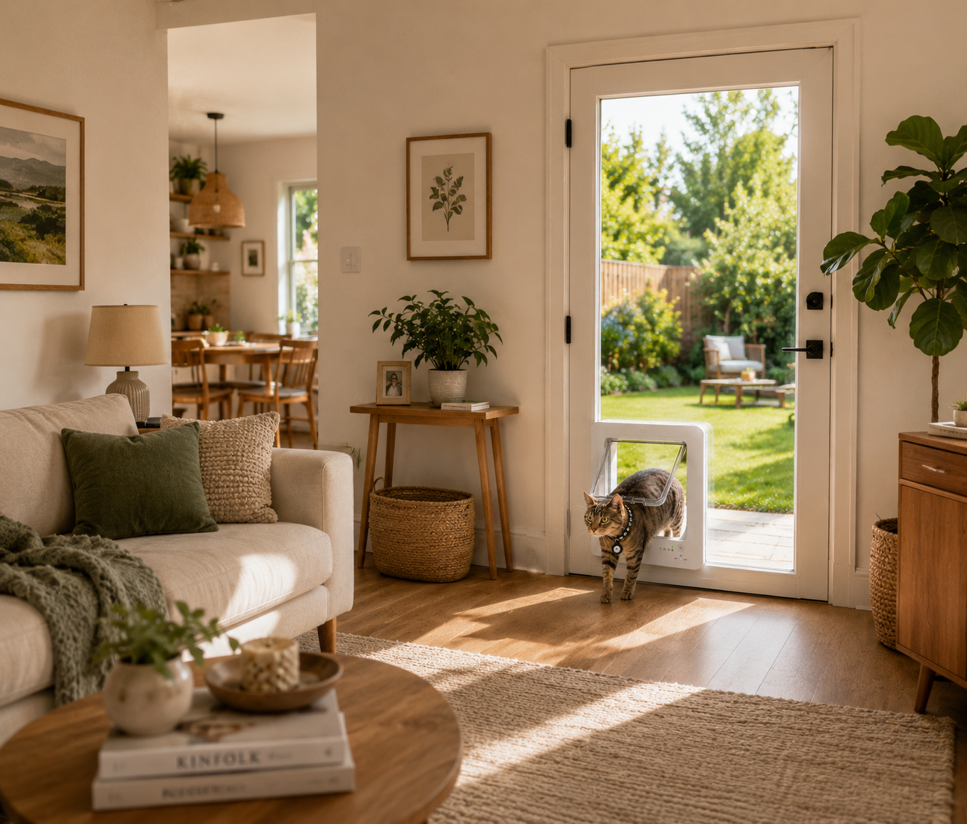 Smart Automatic Cat Door with RFID Collar Detection