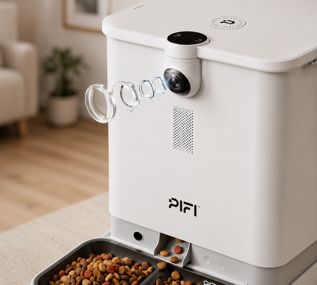 Smart Automatic Pet Feeder with Camera