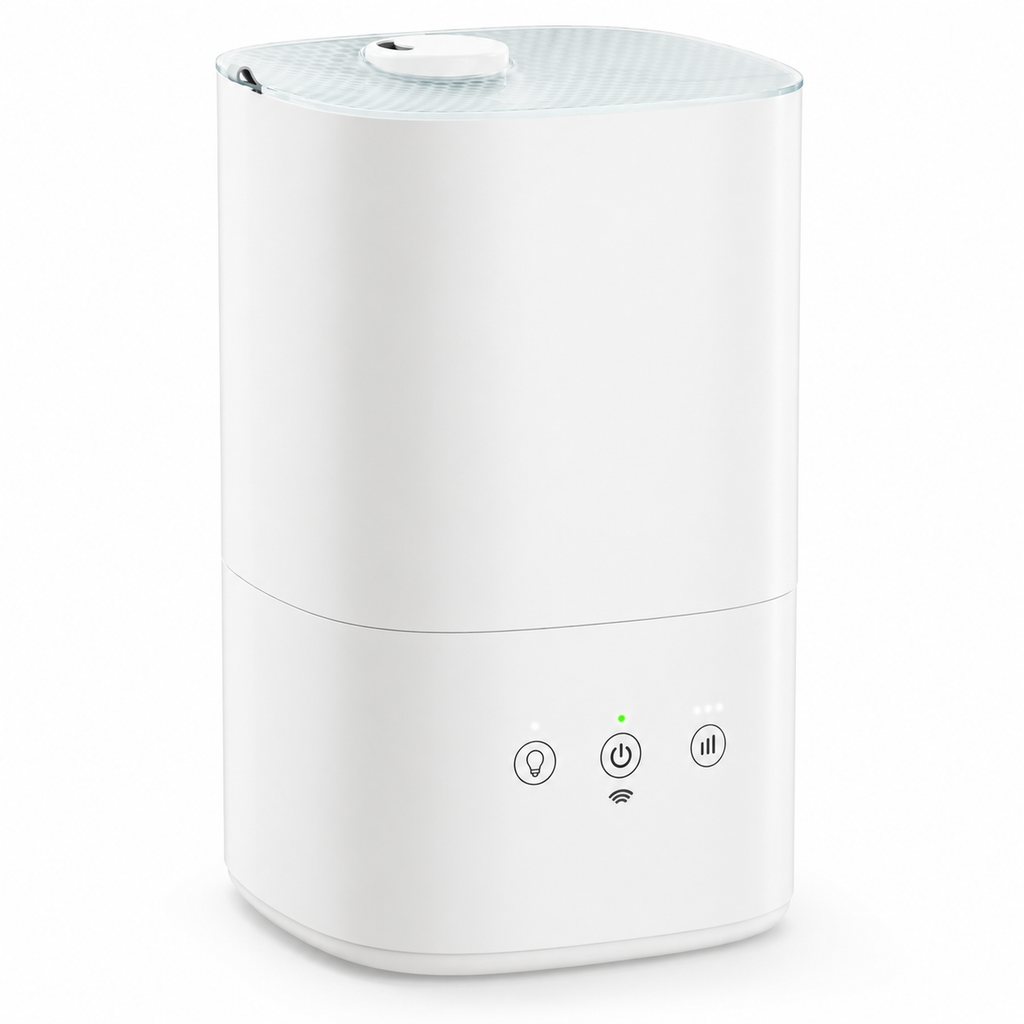 Smart Ultrasonic Humidifier with App Control for Large Rooms