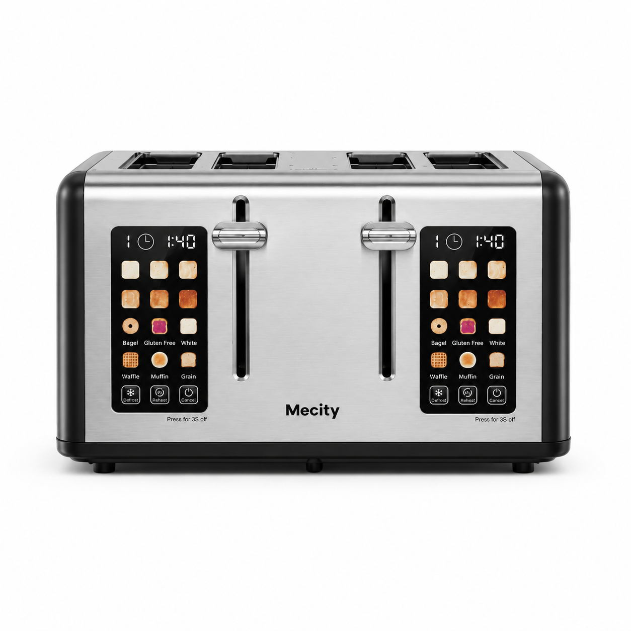 Smart Touchscreen Toaster Digital Breakfast Companion
